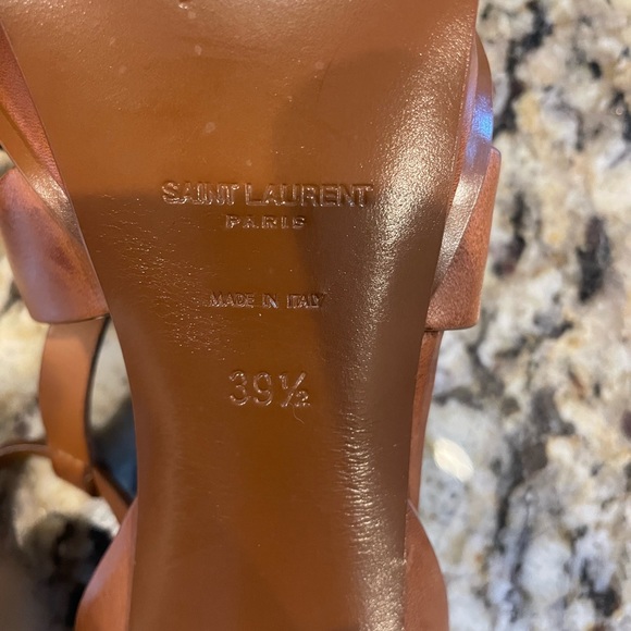 Saint Laurent Tribute Platform Sandals - Picture 7 of 8